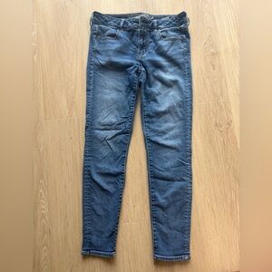 American Eagle Outfitters Dark Blue Skinny Jeans Jeggings